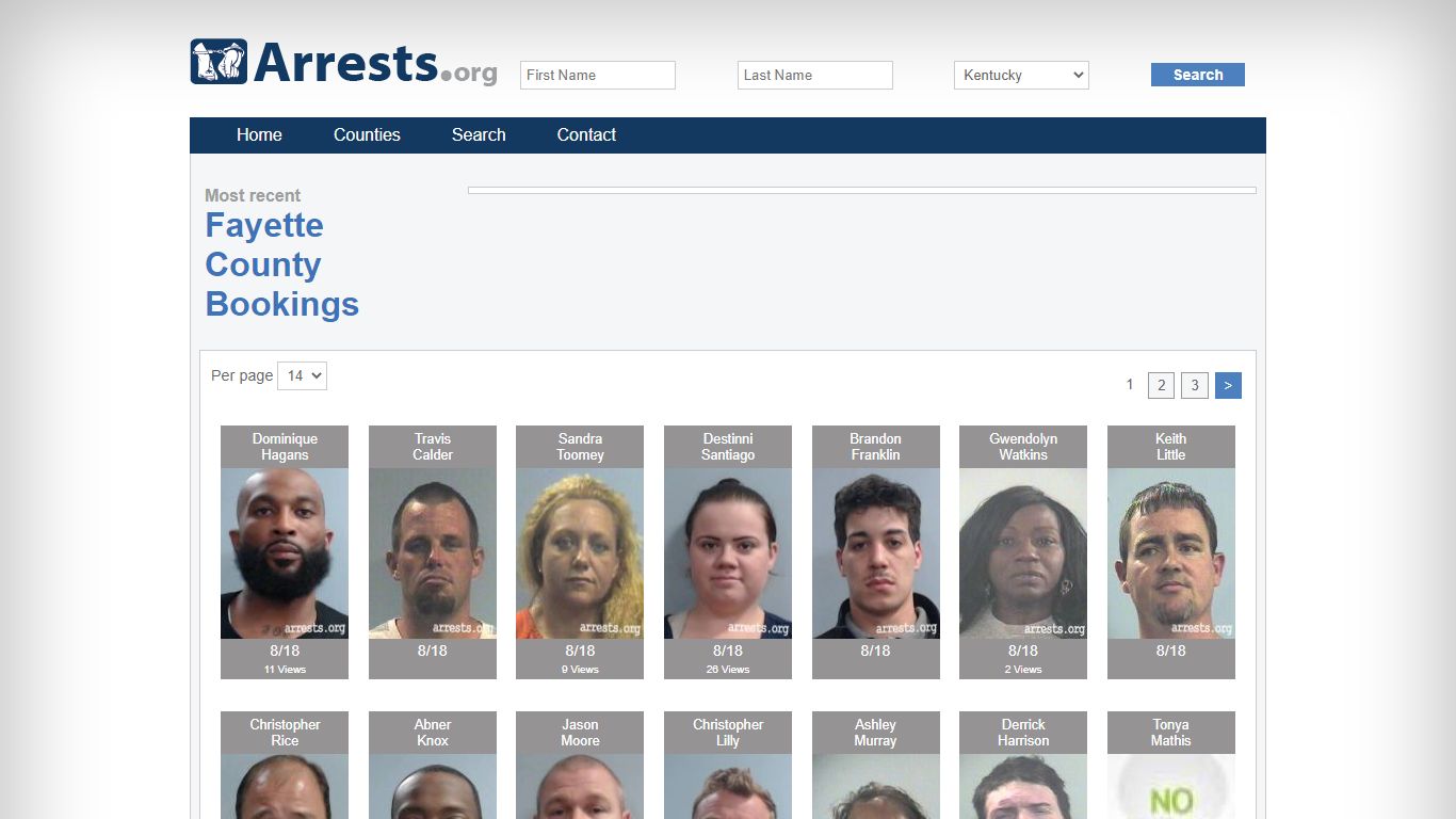 Fayette County Arrests and Inmate Search